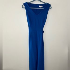 Calvin Klein Belted Wide Leg Jumpsuit